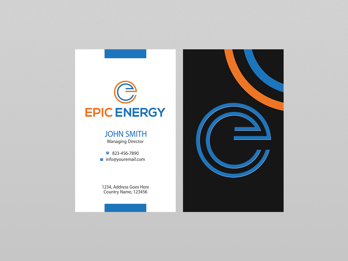 Visitenkarten-Design von Creations Box 2015 für Epic Home Inc. | Design #10113242