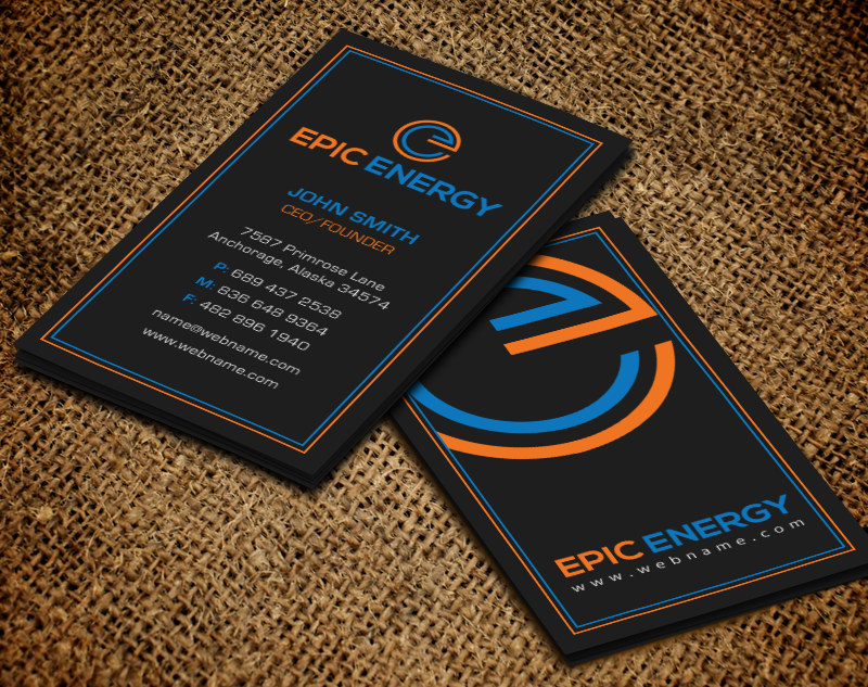 Visitenkarten-Design von chandrayaan.creative für Epic Home Inc. | Design #10106857