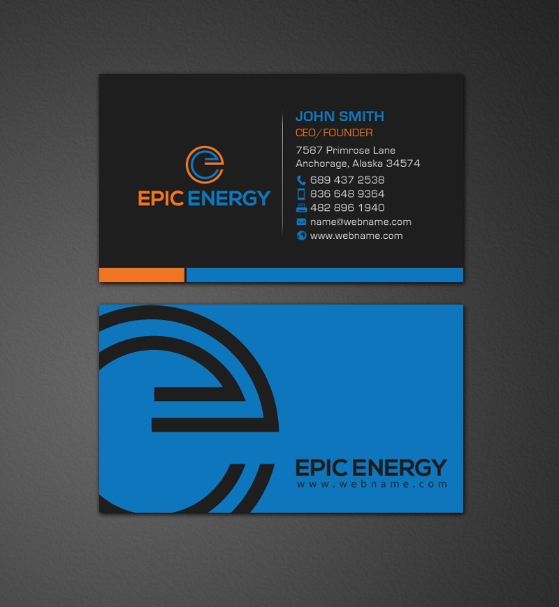 Business Card Design by chandrayaan.creative for Epic Home Inc. | Design #10111406