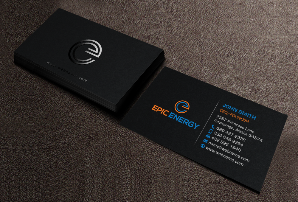 Business Card Design by chandrayaan.creative for Epic Home Inc. | Design #10111416