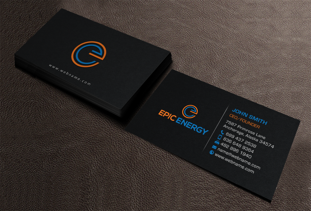 Business Card Design by chandrayaan.creative for Epic Home Inc. | Design #10111417