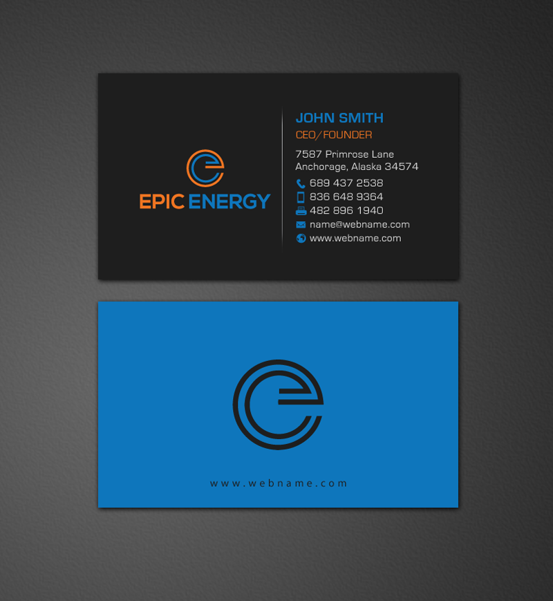 Business Card Design by chandrayaan.creative for Epic Home Inc. | Design #10121082