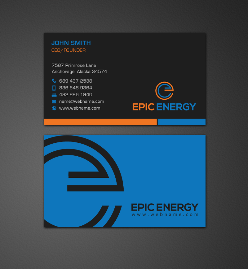 Visitenkarten-Design von chandrayaan.creative für Epic Home Inc. | Design #10121083