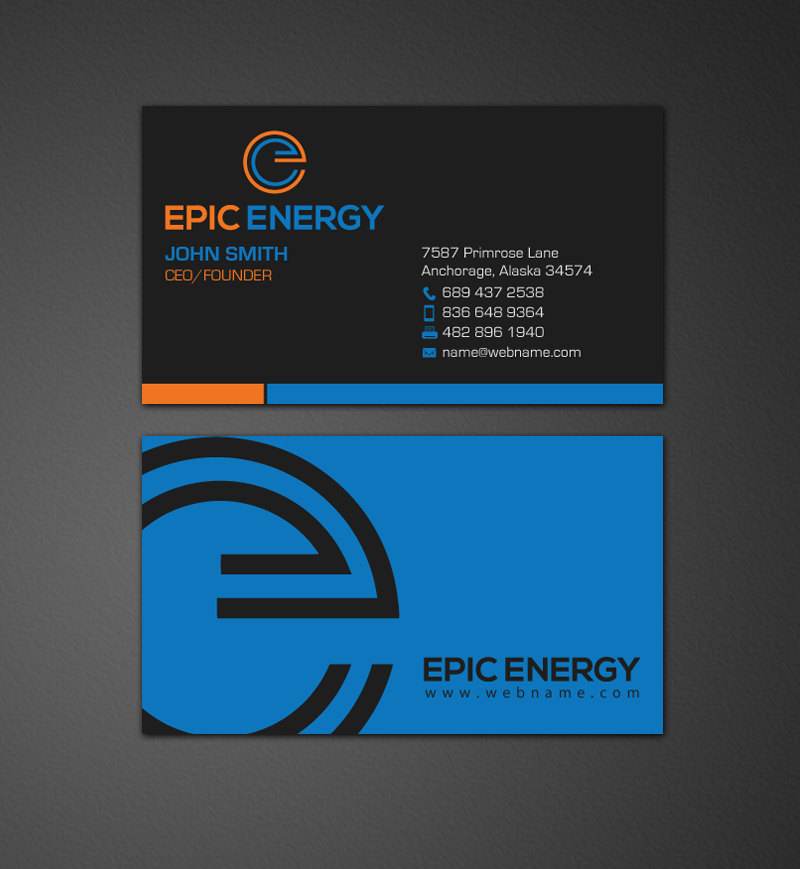 Visitenkarten-Design von chandrayaan.creative für Epic Home Inc. | Design #10128977