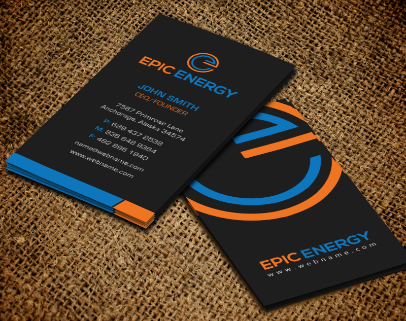 Business Card Design by chandrayaan.creative for Epic Home Inc. | Design #10128979