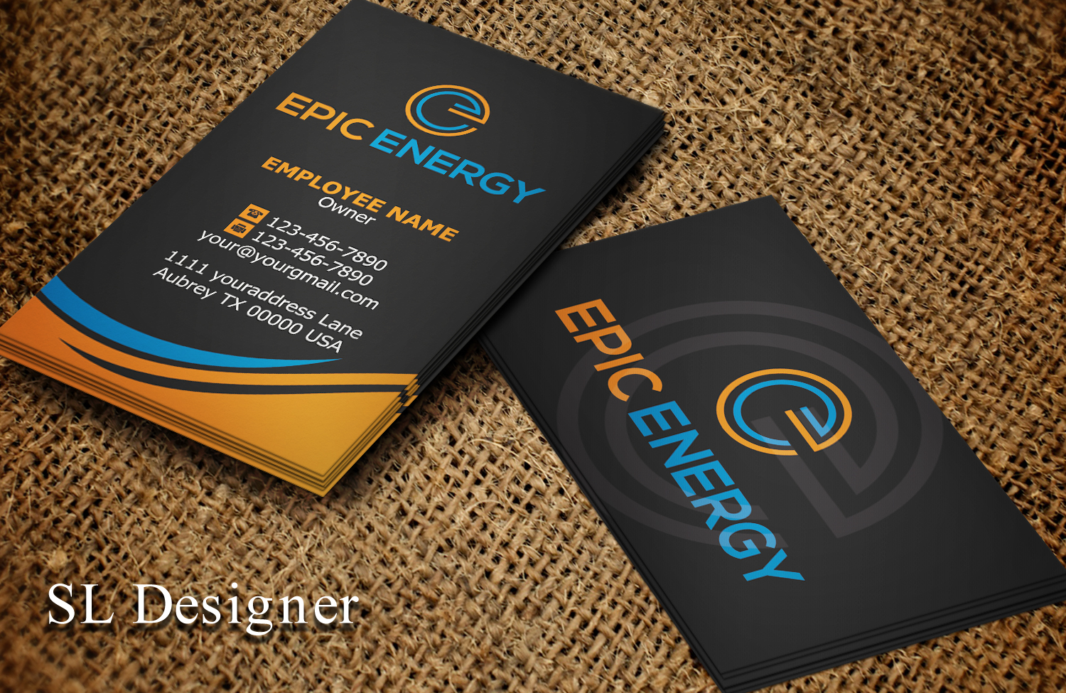 Business Card Design by SL Designer for Epic Home Inc. | Design #10102913