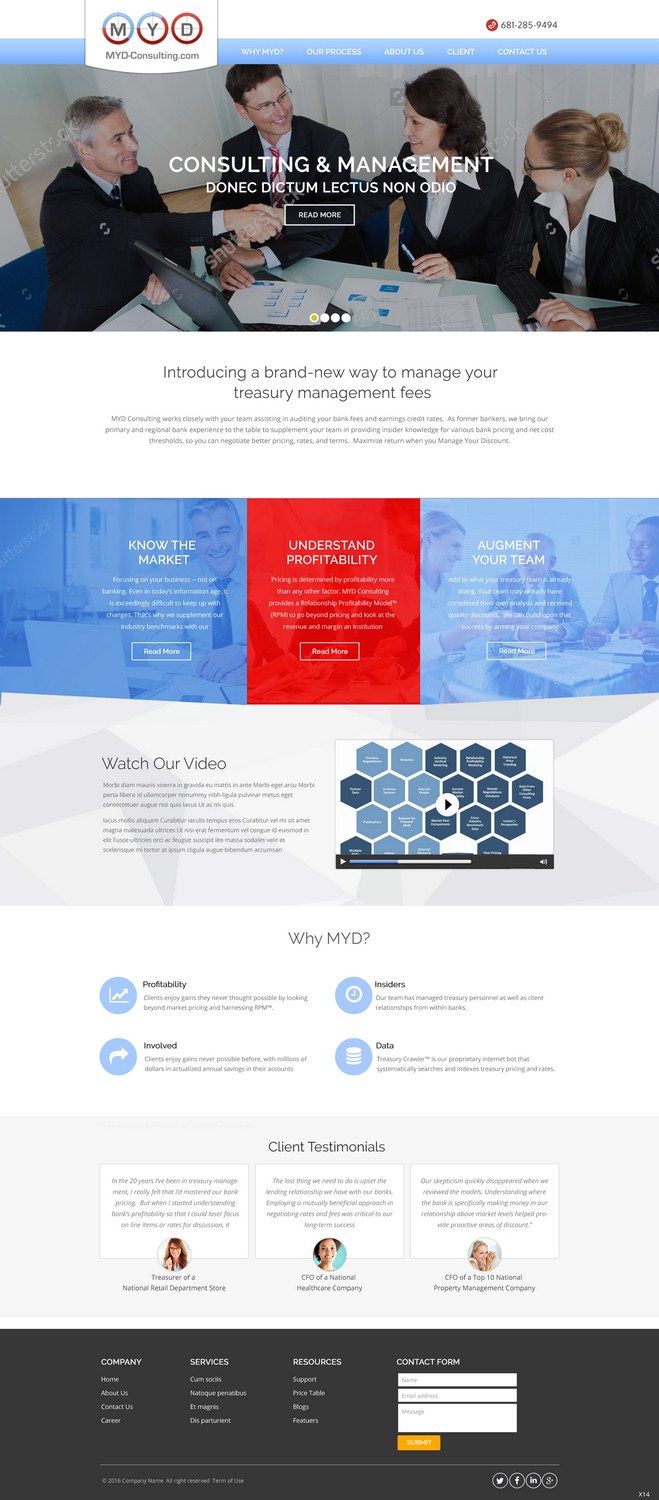 Web Design by pb for this project | Design #10110839