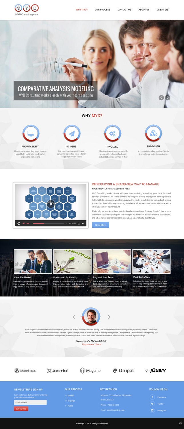 Web Design by pb for this project | Design #10110841