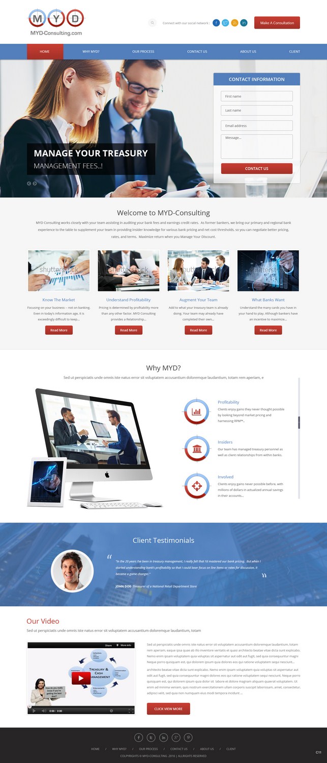 Web Design by pb for this project | Design #10110850