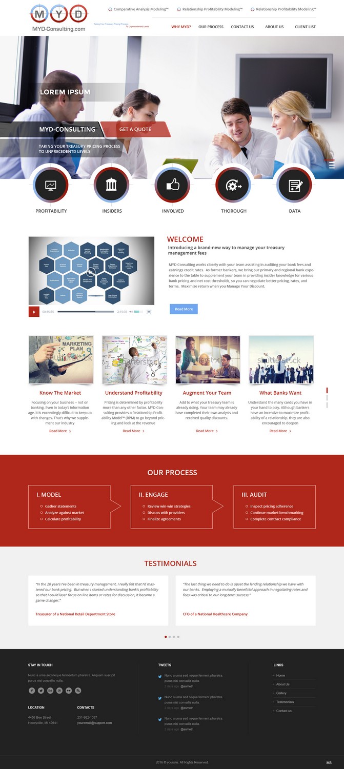 Web Design by pb for this project | Design #10110868