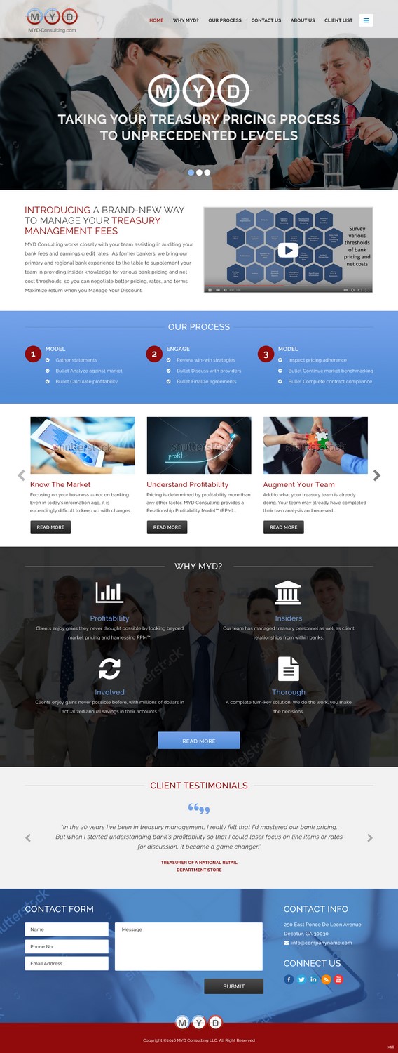 Web Design by pb for this project | Design #10123350