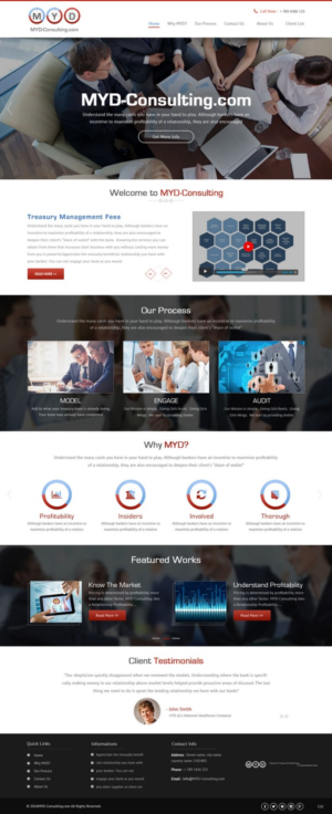 Web Design by pb for this project | Design: #10123353