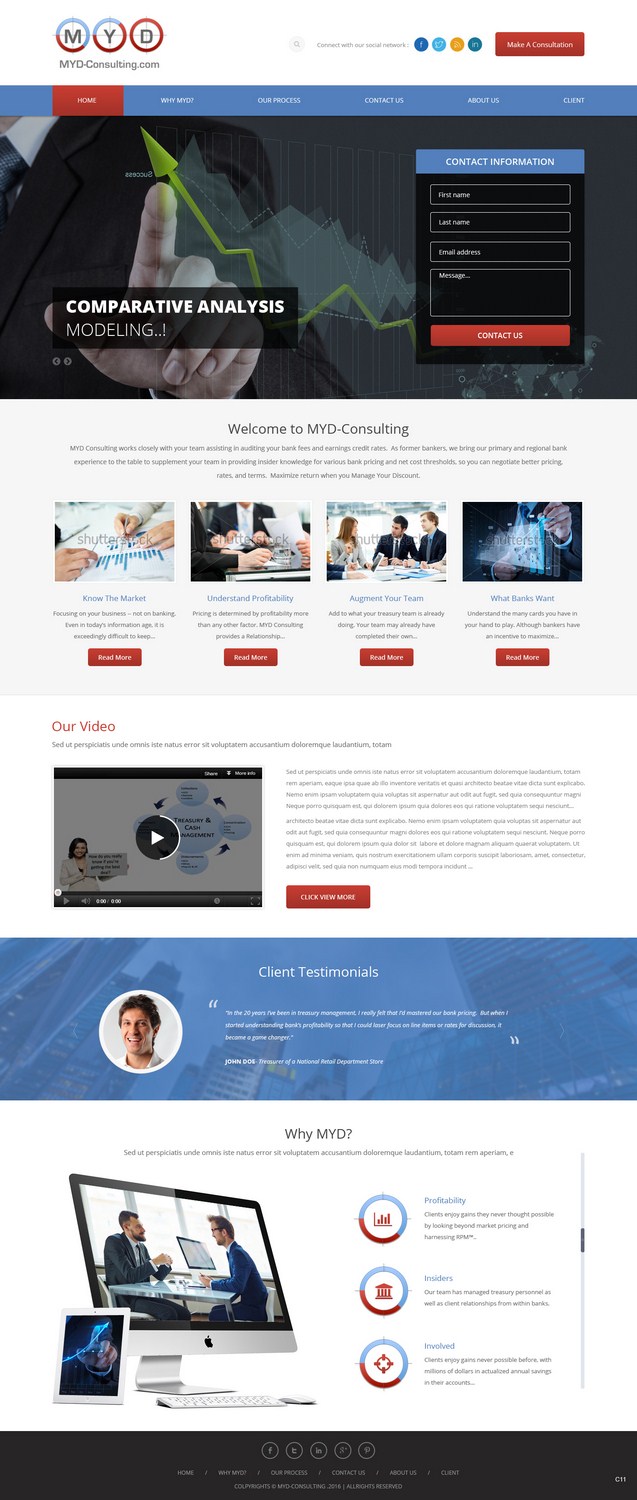 Web Design by pb for this project | Design #10141578