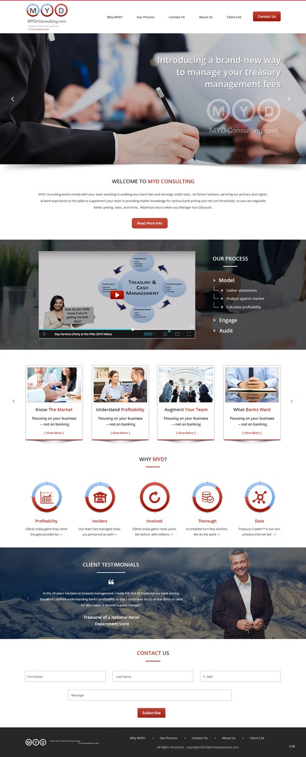 Web Design by pb for this project | Design #10141593