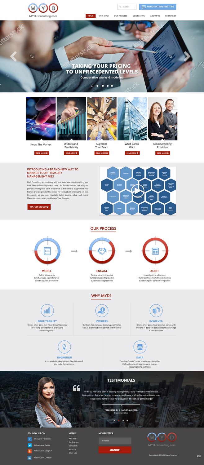 Web Design by pb for this project | Design #10144066