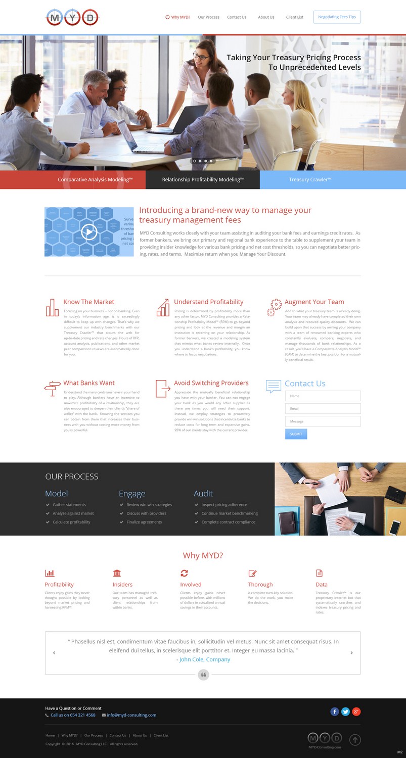 Web Design by pb for this project | Design #10144067