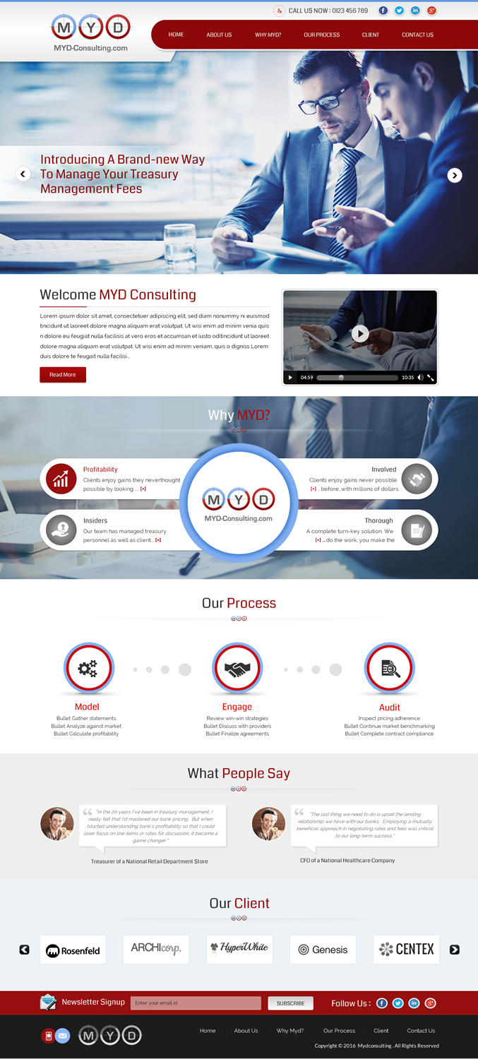 Web Design par Sbss pour ce projet | Design #10108408