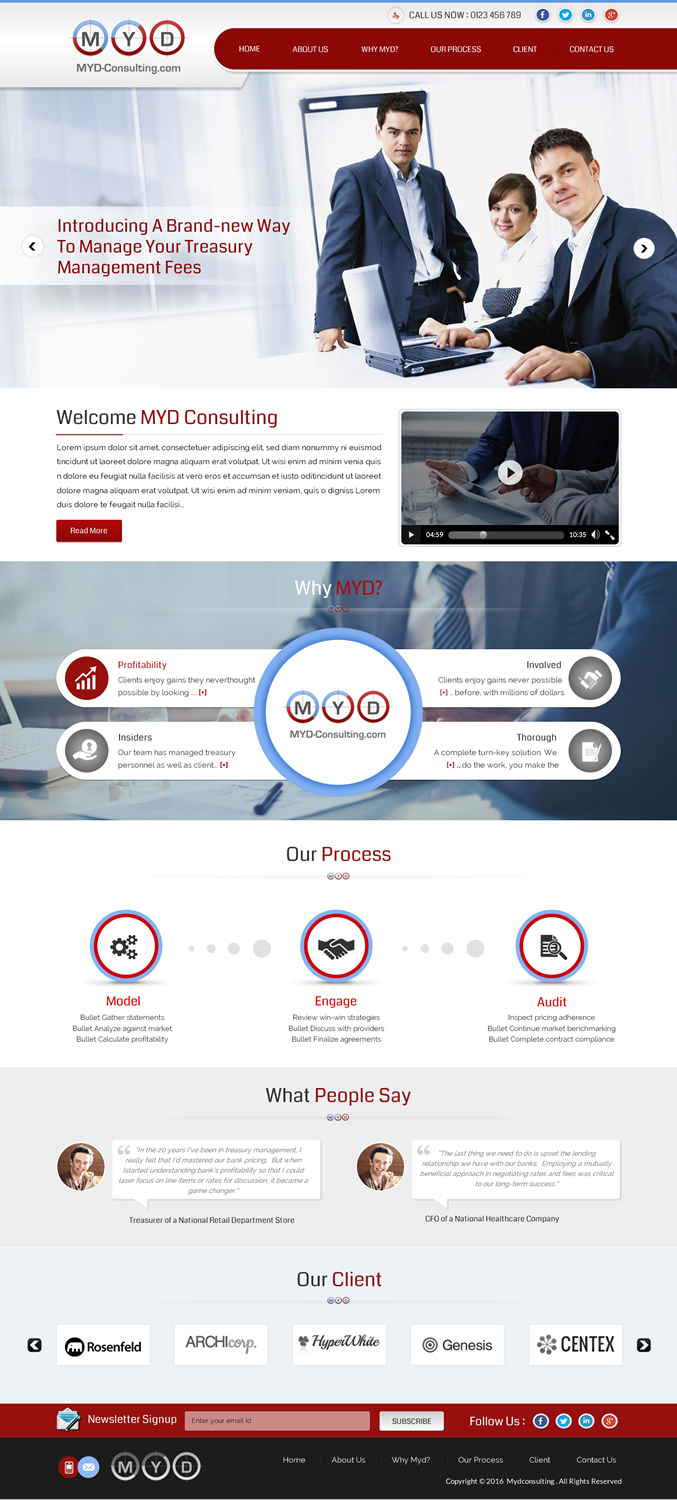 Web Design par Sbss pour ce projet | Design #10108409