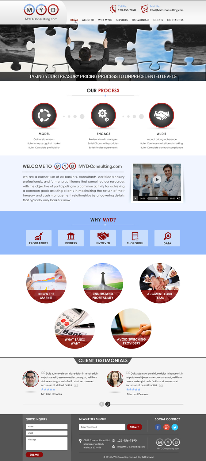 Web Design par Sbss pour ce projet | Design #10110350