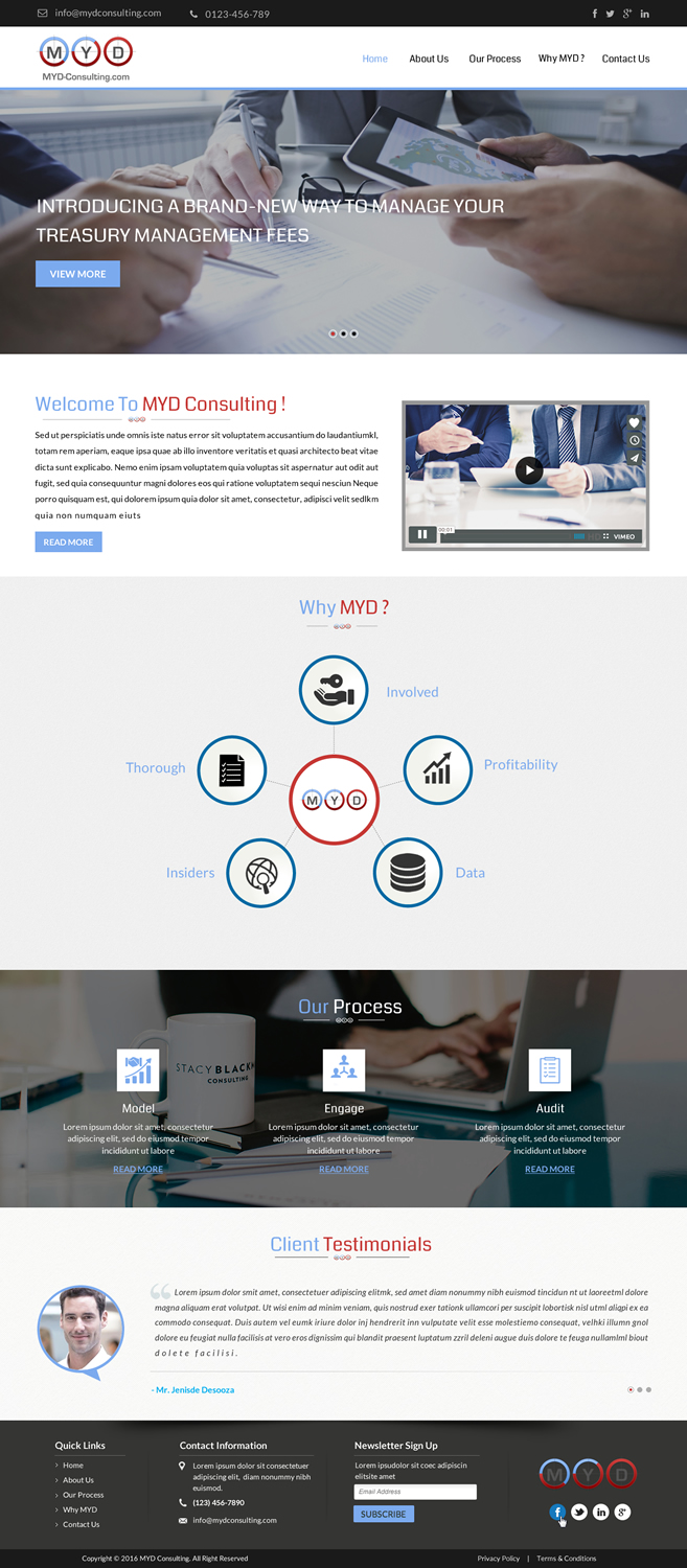 Web Design by Sbss for this project | Design #10110357
