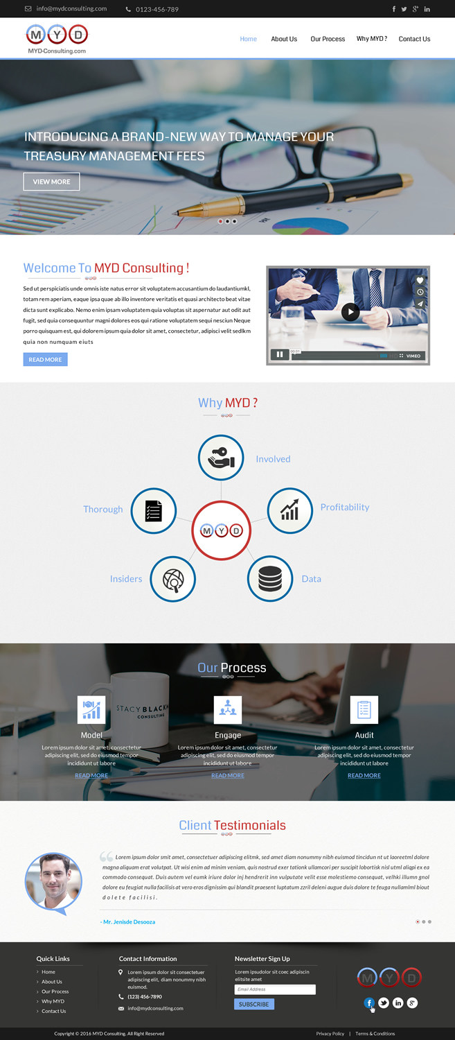 Web Design by Sbss for this project | Design #10110364