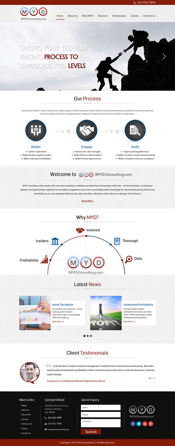 Web Design by Sbss for this project | Design #10122339