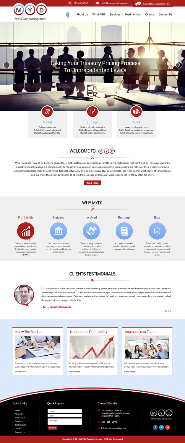 Web Design par Sbss pour ce projet | Design #10122347