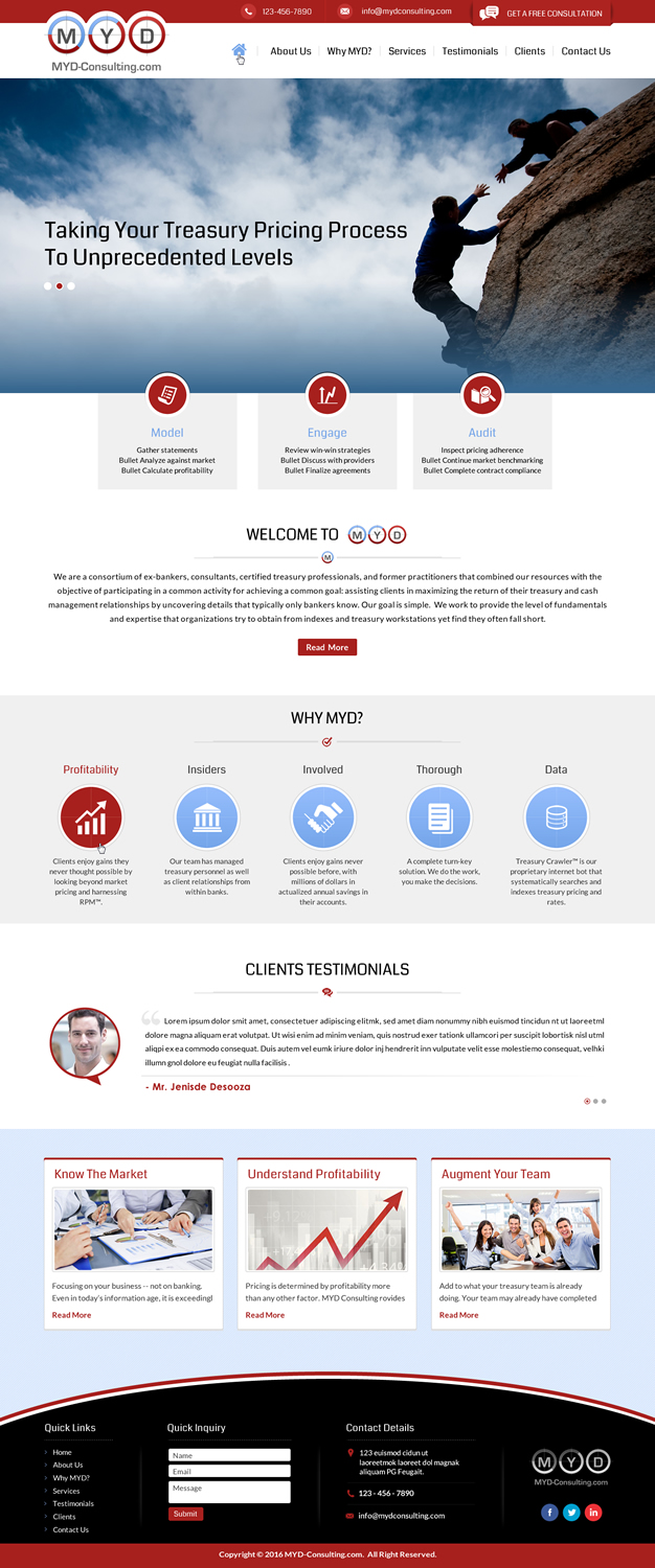 Web Design by Sbss for this project | Design #10122352