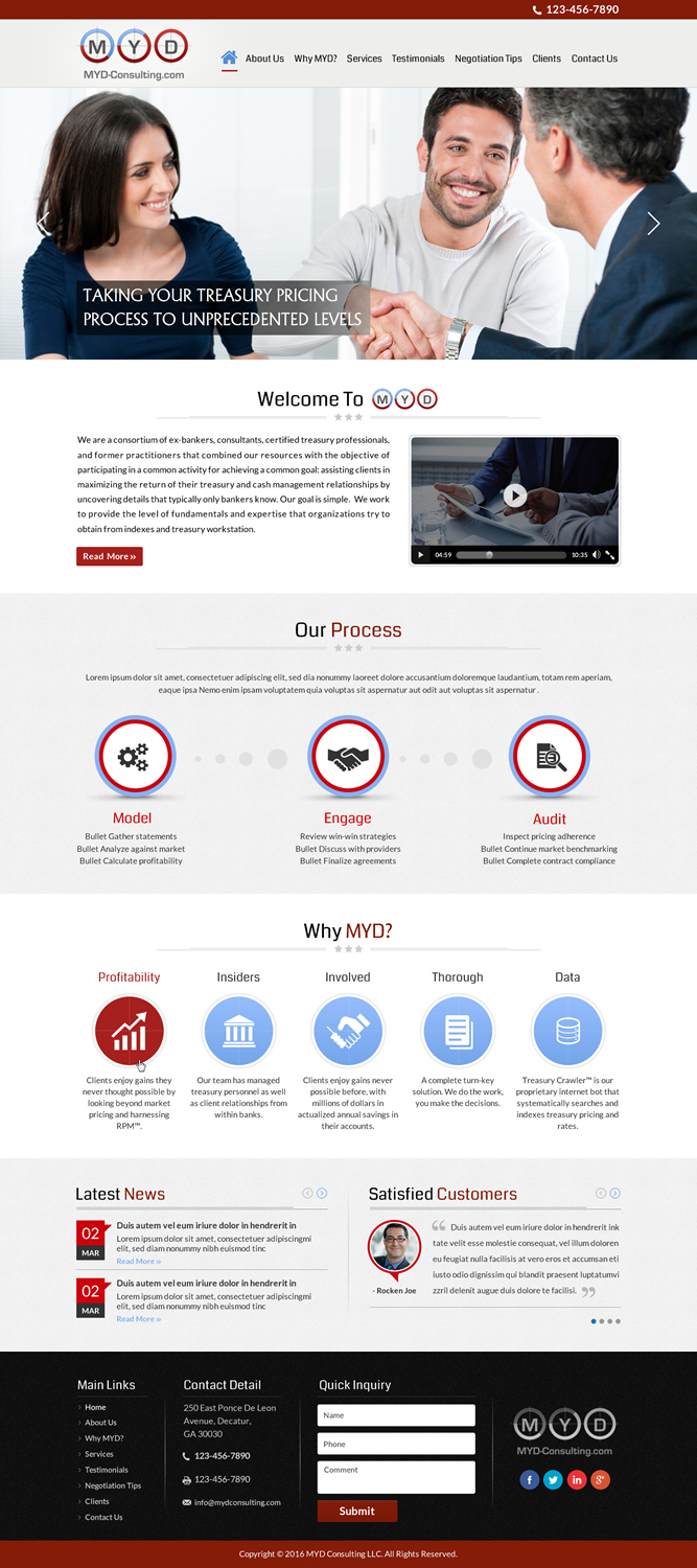 Web Design by Sbss for this project | Design #10163966