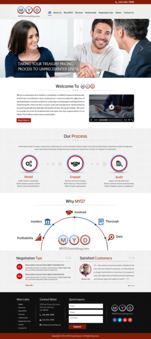 Web Design by Sbss for this project | Design: #10163969