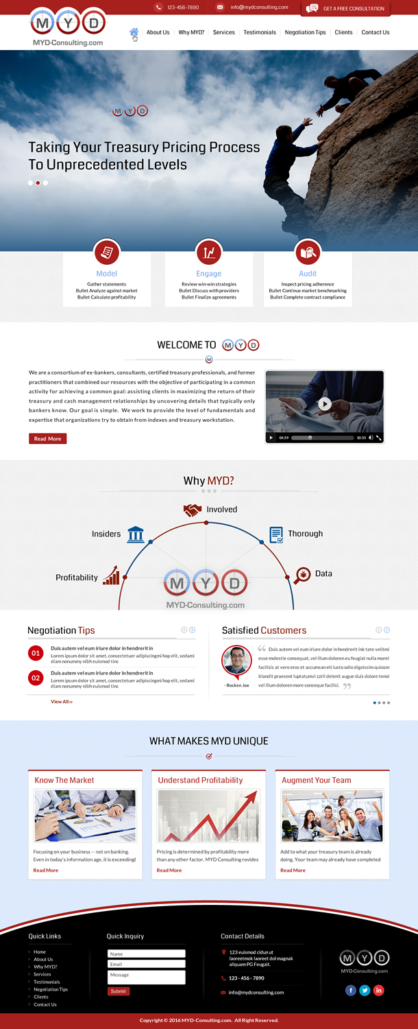 Web Design by Sbss for this project | Design #10164103