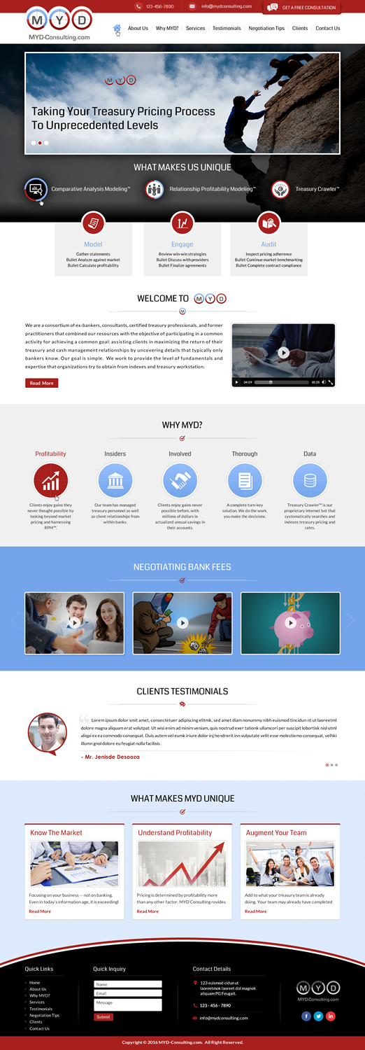 Web Design by Sbss for this project | Design #10191880