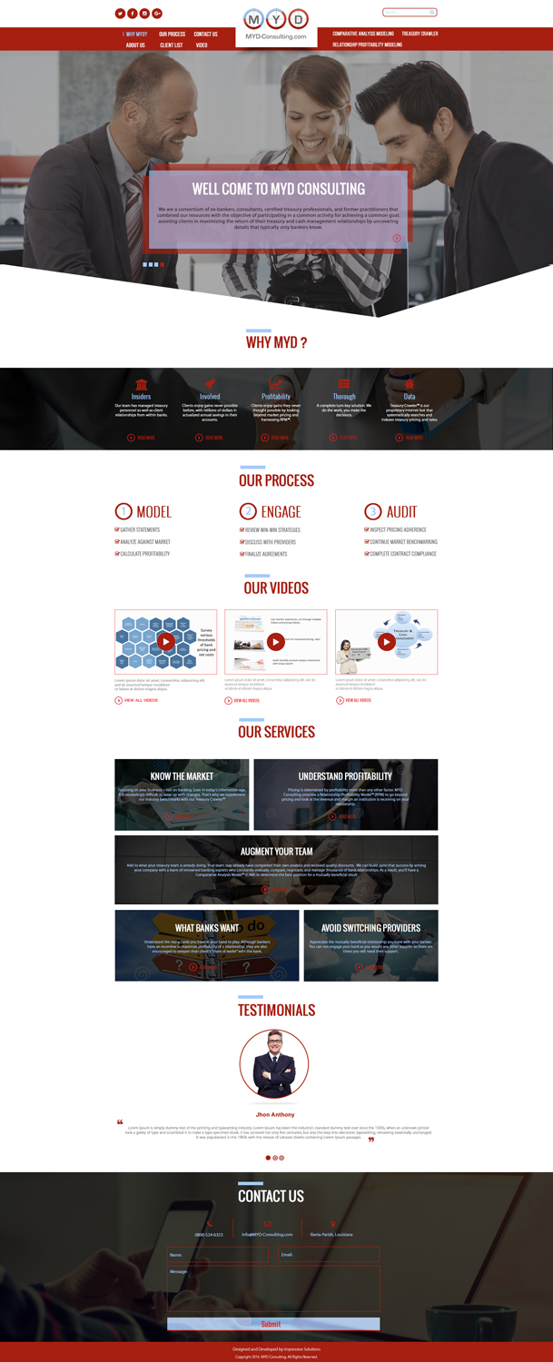 Web Design by Impressive Solutions for this project | Design #10215215