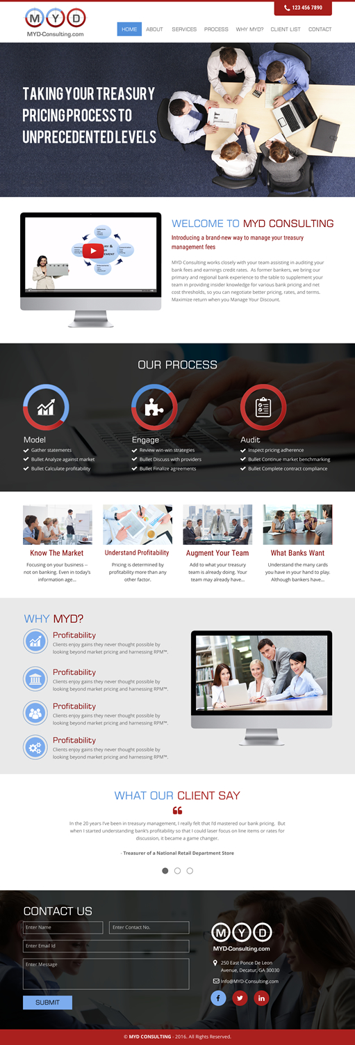 Web Design by rightway for this project | Design #10110697