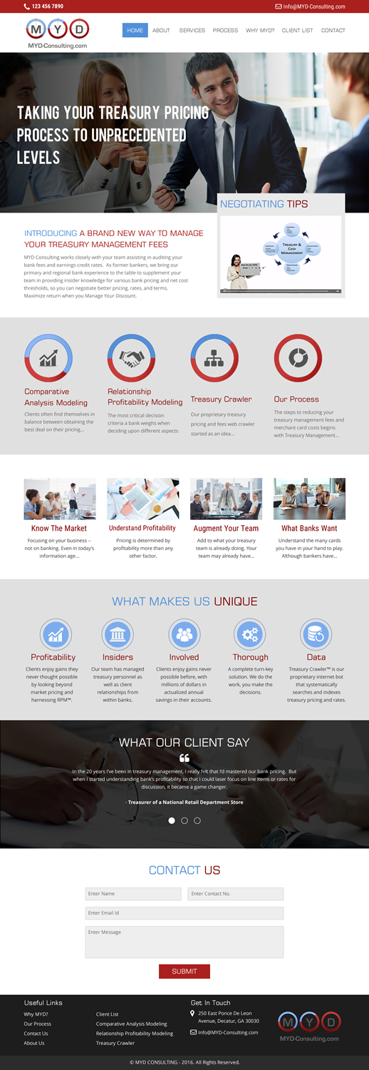 Web Design by rightway for this project | Design #10142210