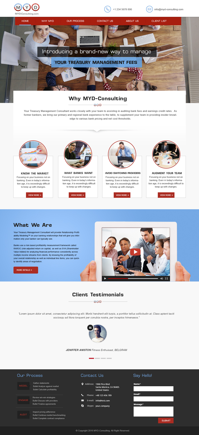 Web Design by Xclusive Designers for this project | Design #10140115