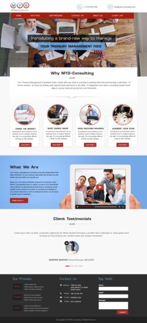 Web-Design von Xclusive Designers für dieses Projekt | Design: #10140115