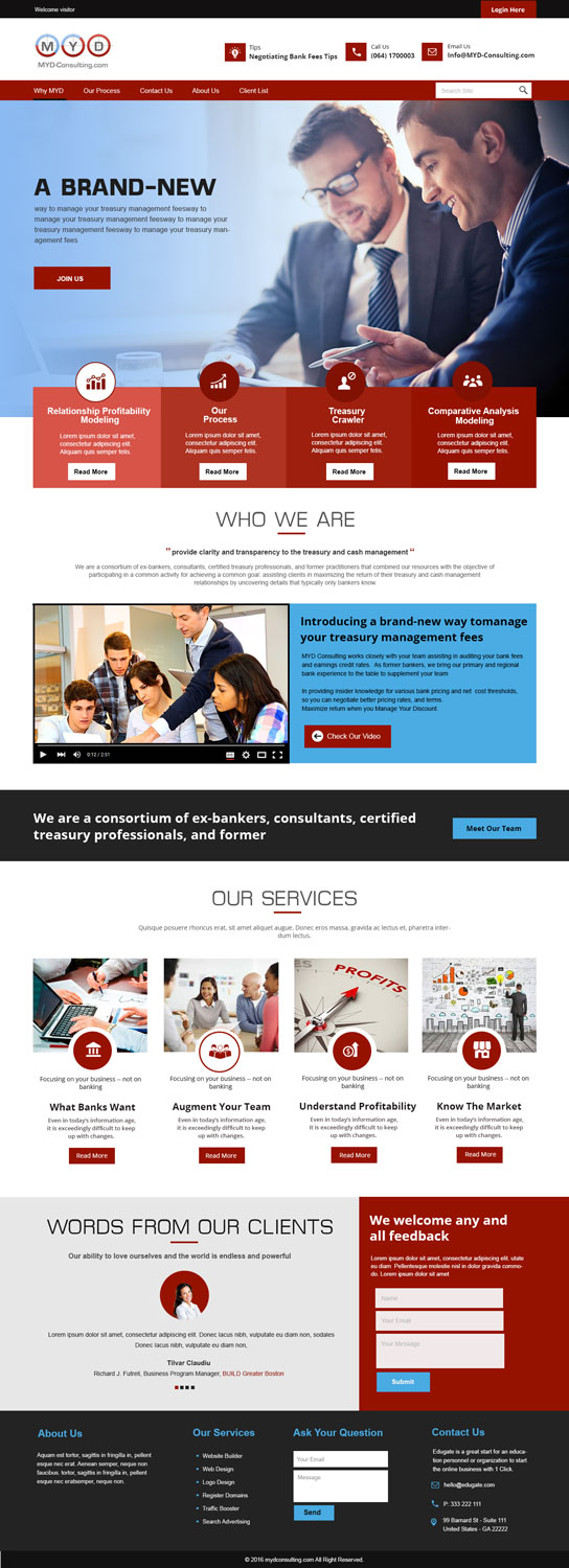 Web Design by Xclusive Designers for this project | Design #10141561