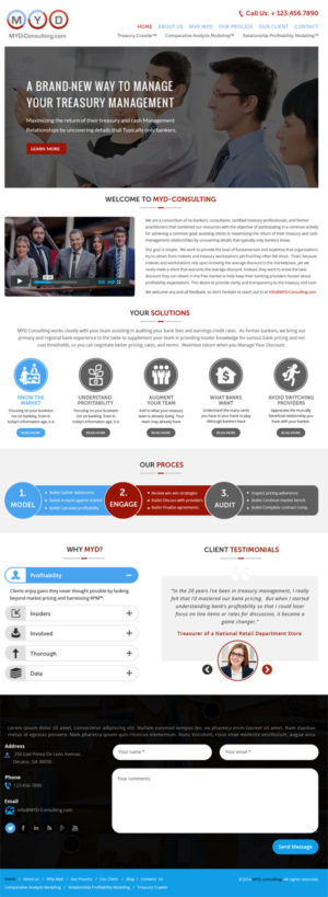 Web-Design von Creative Usha für dieses Projekt | Design: #10239281