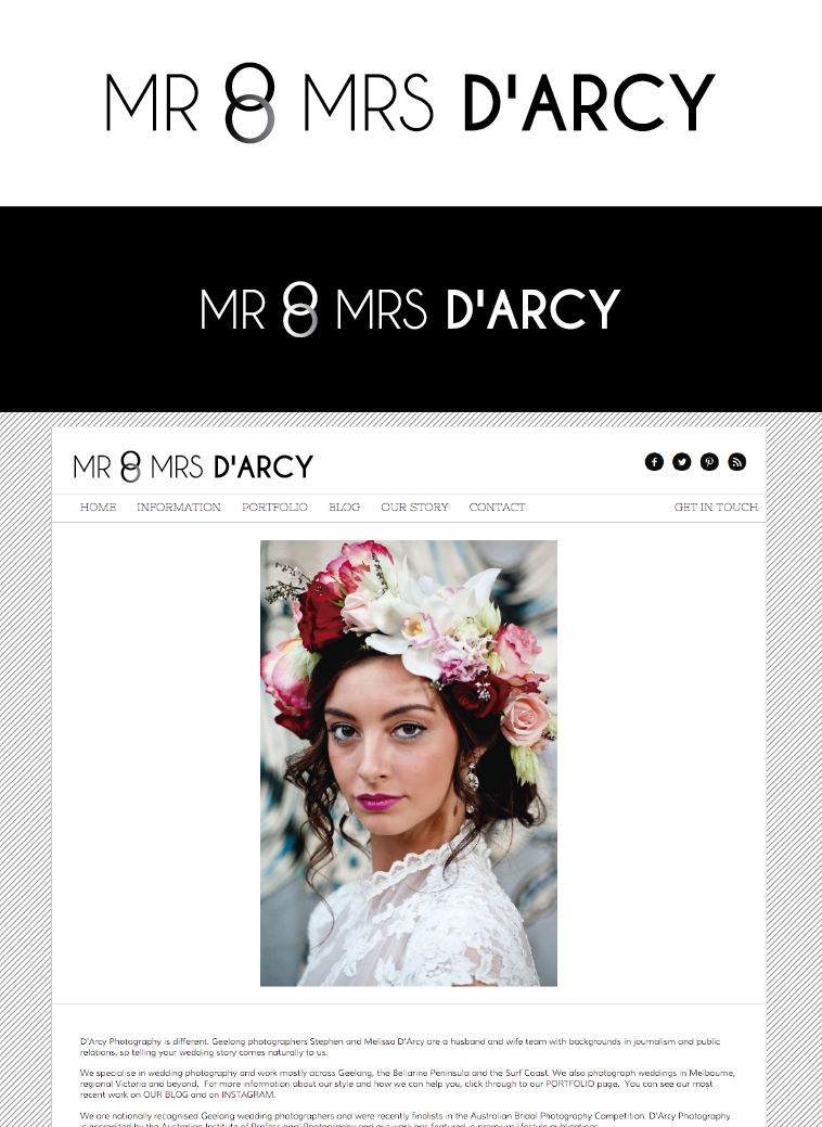 Logo-Design von RFH für Mr & Mrs D'Arcy | Design #10159227