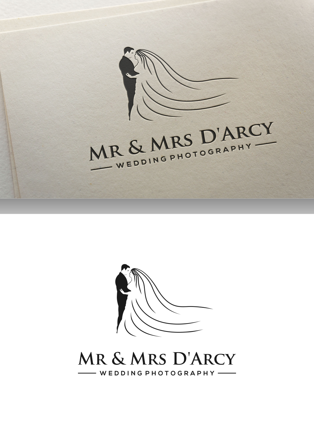 Logo Design by jenggot_merah_ for Mr & Mrs D'Arcy | Design #10107969