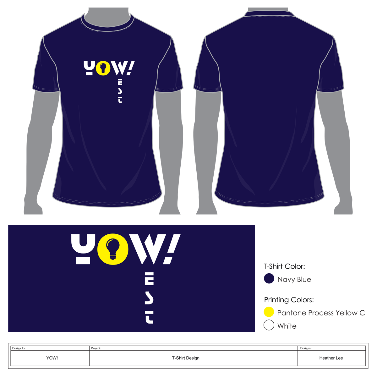 T-shirt Design by Heatherhuan Lee for YOW! Australia | Design #10114149
