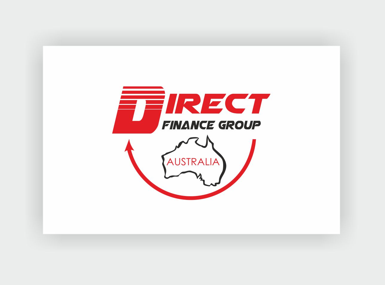 Business Card Design by IneseRo for Direct Finance Group Australia | Design #10184482