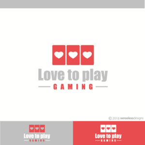 Love to play gaming | Diseño de Logo por Senseless