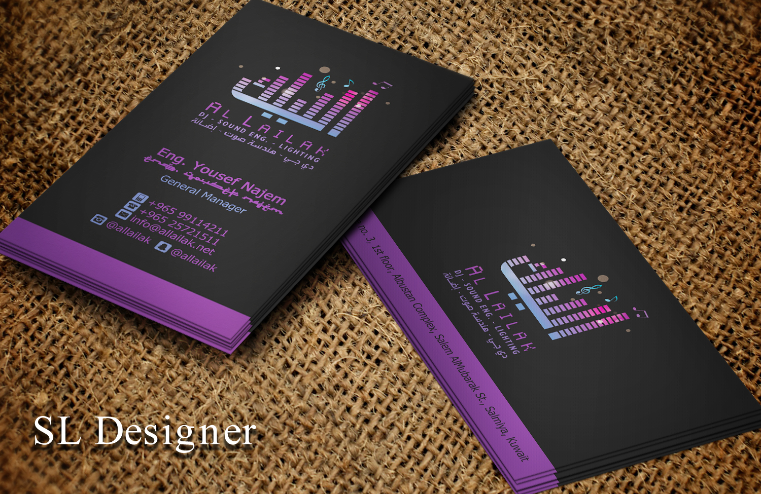 Business Card Design by SL Designer for this project | Design #10122481