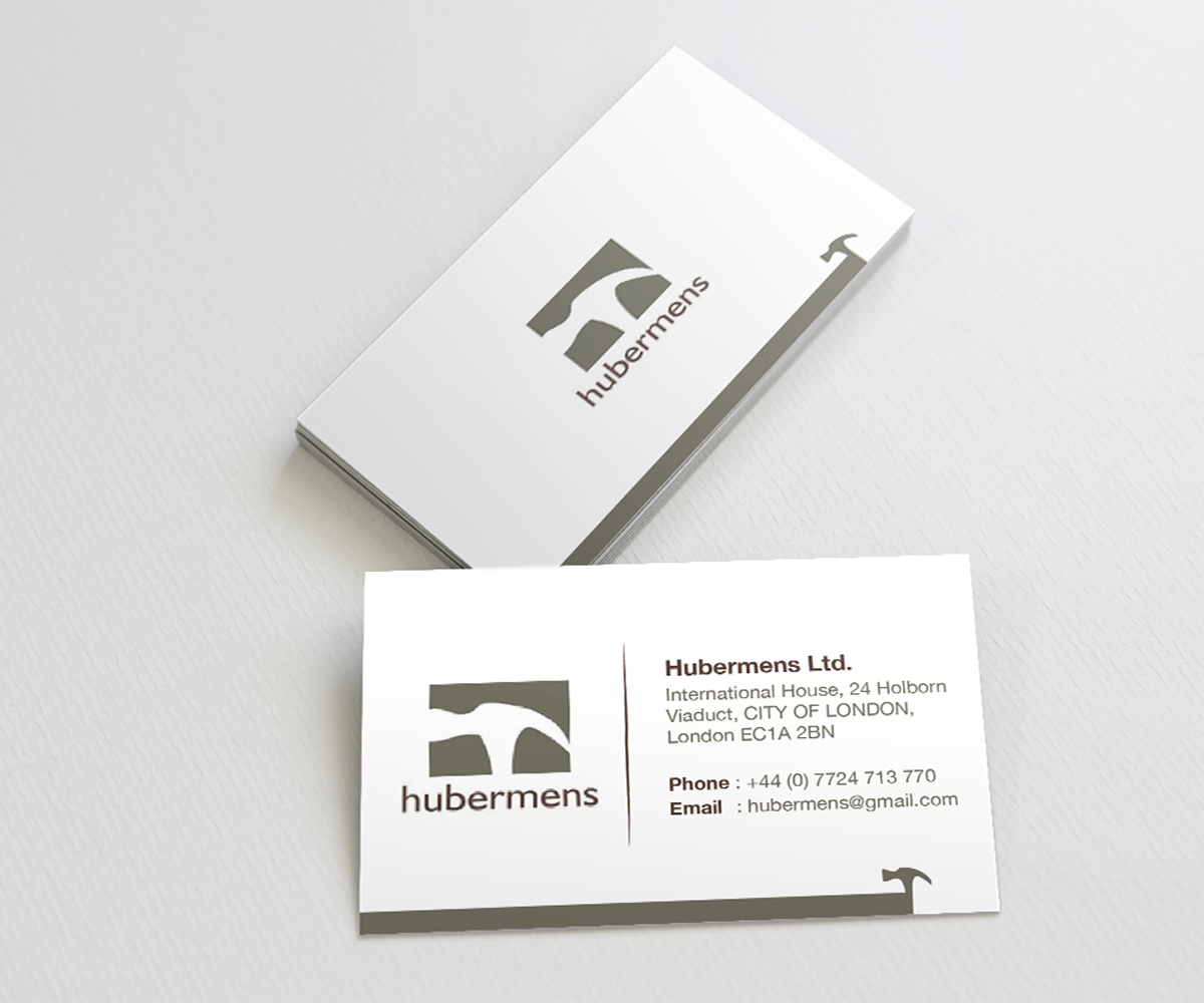 Business Card Design by Saumin Bhavsar for Hubermens ltd | Design #10137957