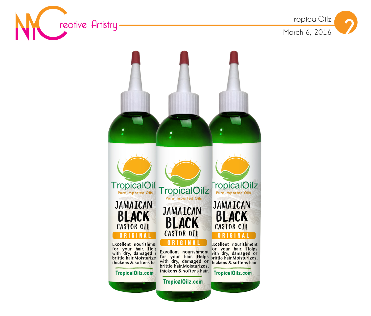 Packaging Design by cnyshona for tropical oils llc | Design #10181853