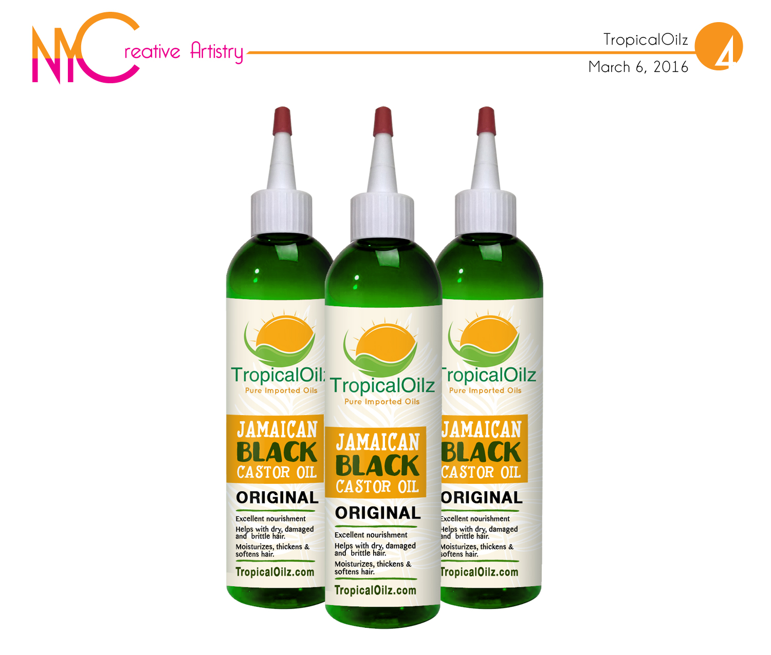 Packaging Design by cnyshona for tropical oils llc | Design #10182246