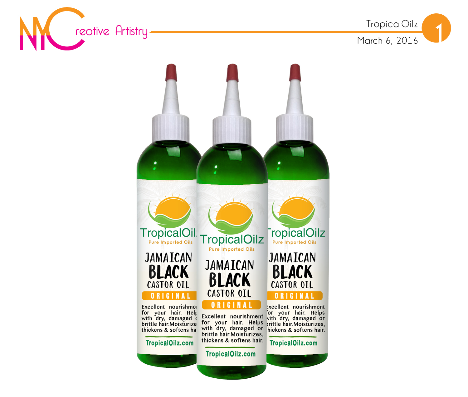 Packaging Design by cnyshona for tropical oils llc | Design #10192637