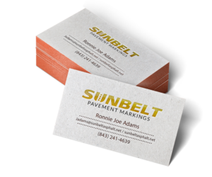 Logo Design by artisan bee 2022 for Sunbelt Pavement Markings | Design: #11210398